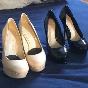 Two pairs of heels